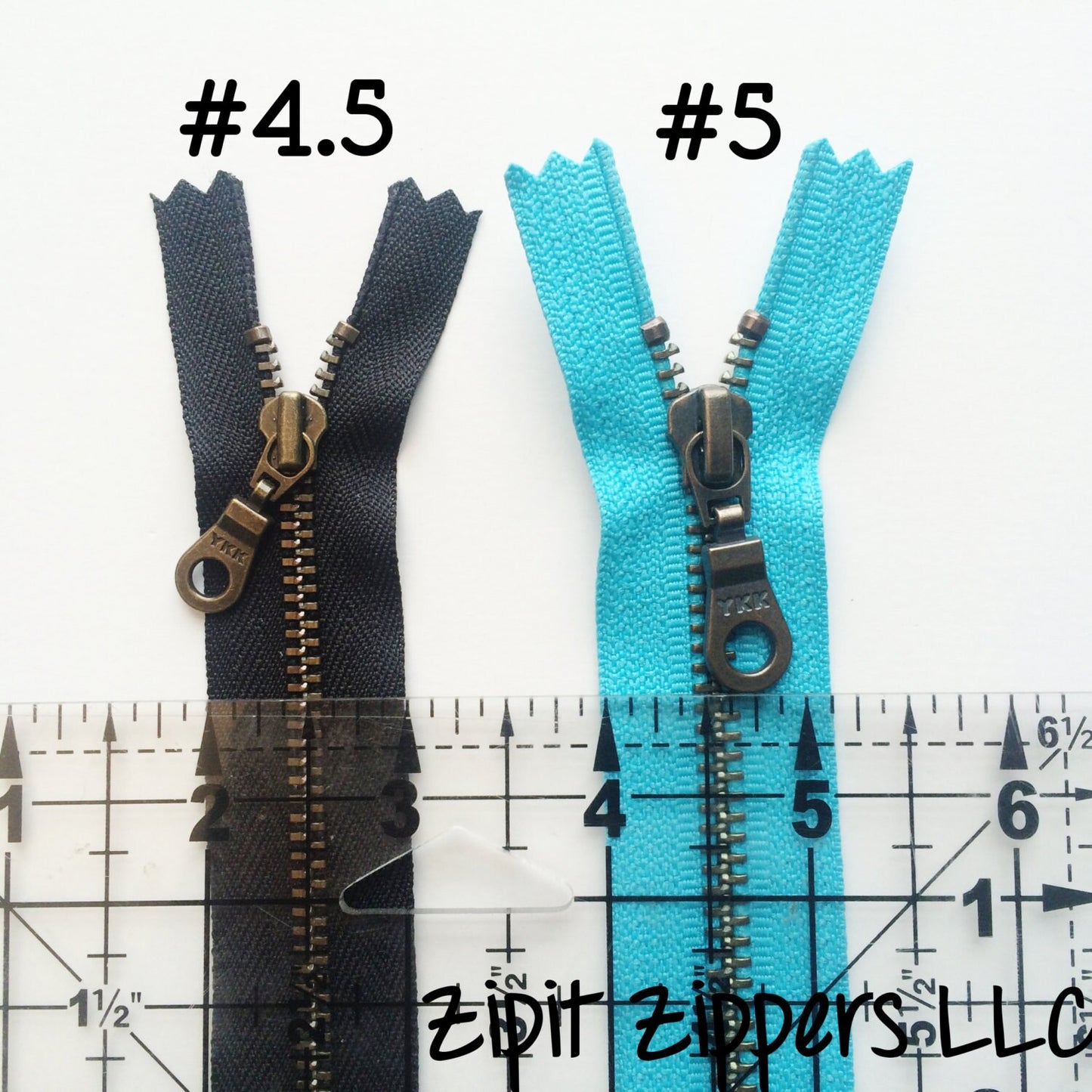 Bloom 9pc Sampler Set- Metal Teeth Zippers Assortment