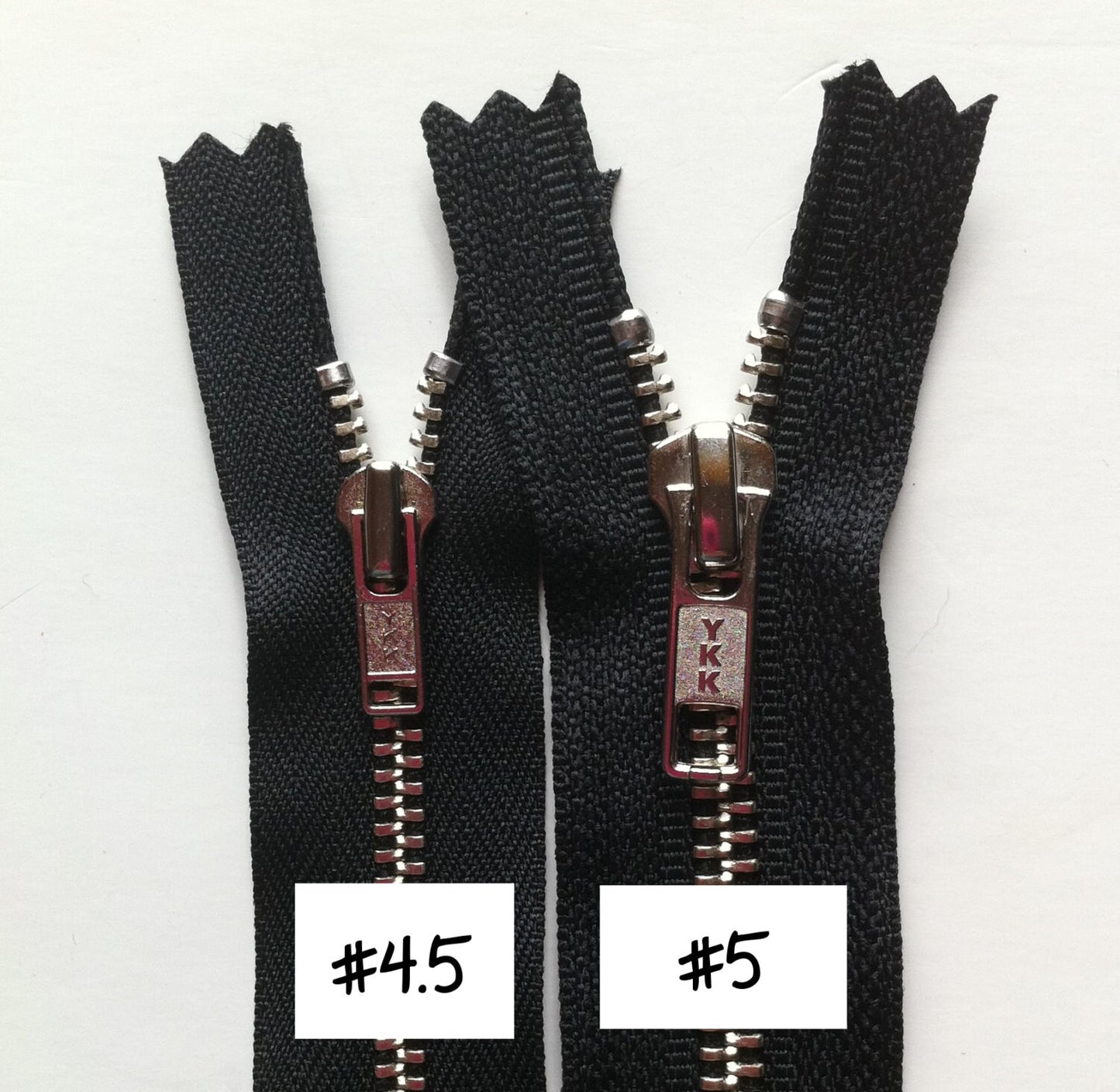 Metal Zippers- YKK 5mm Brass Sampler Set